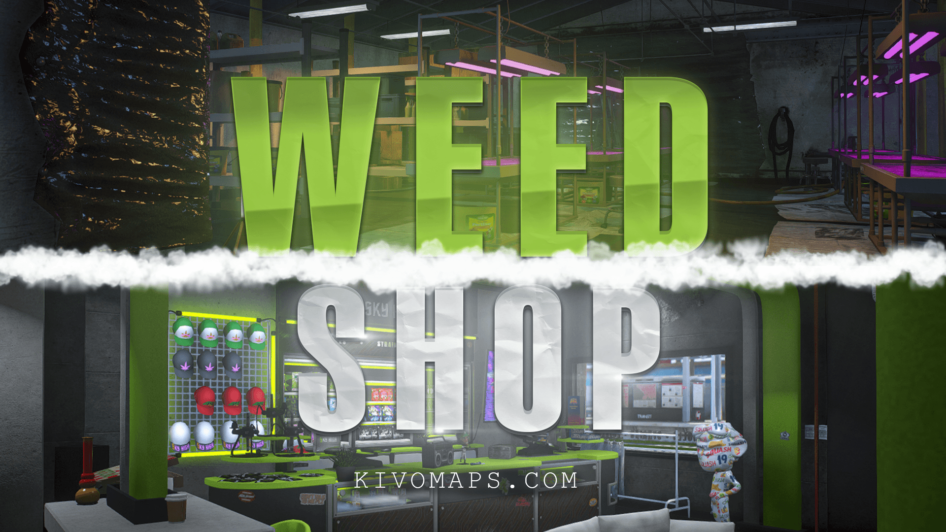 [Weed Shop "SKY HIGH" ] Map MLO Lore-friendly {ESCROW}